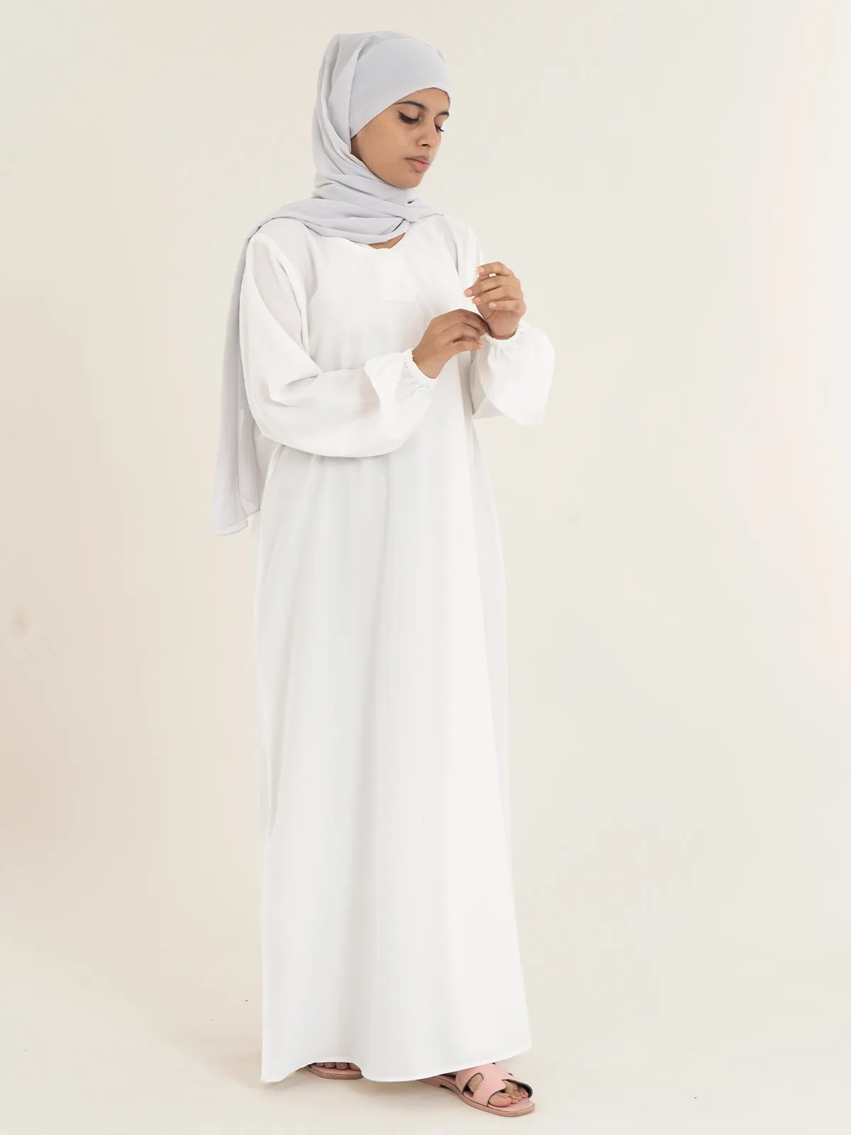 Abaya Inner with Elastic Sleeves