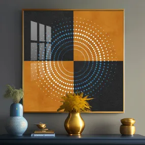 Aboriginal Symbols Acrylic Square Wall Art