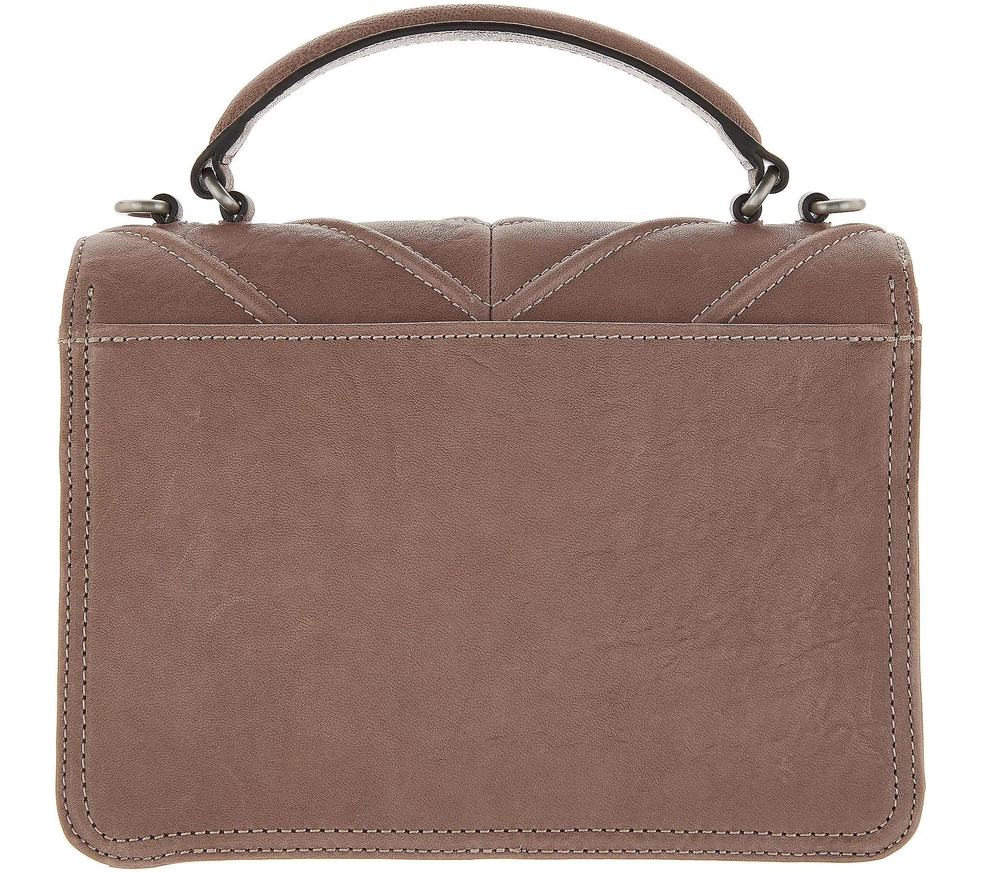 Aimee Kestenberg Leather Expandable Crossbody - Mia, Taupe