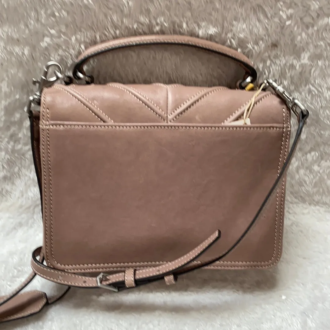 Aimee Kestenberg Leather Expandable Crossbody - Mia, Taupe