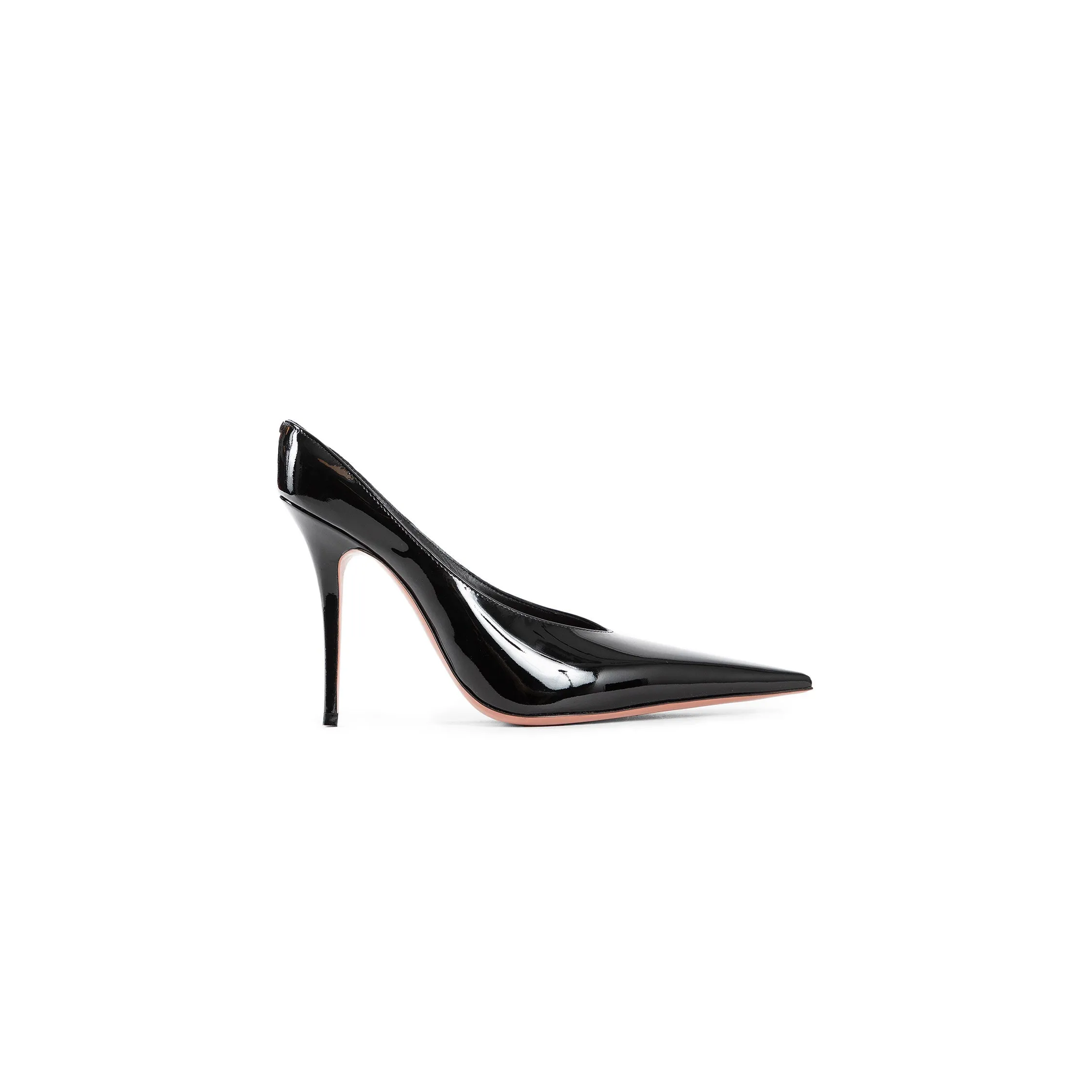 AMINA MUADDI WOMAN BLACK PUMPS