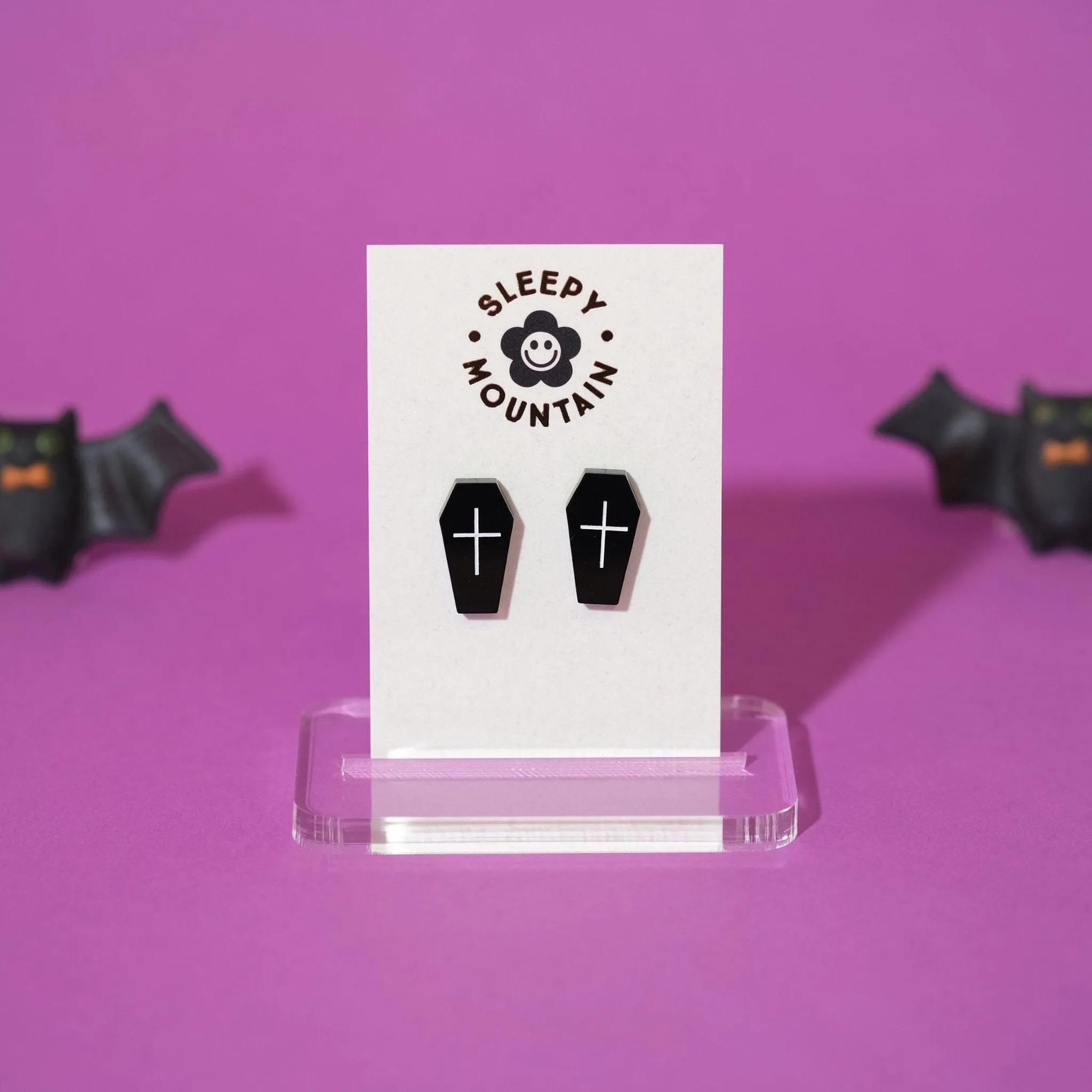 Coffin Stud Earrings