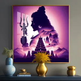 Devadideva Premium Acrylic Square Wall Art