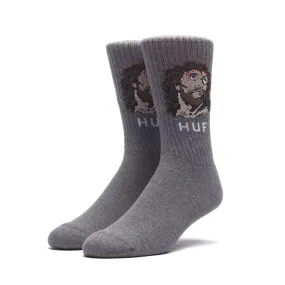 Huf December Dudes Series Socks - Charcoal