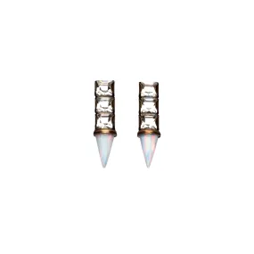 LILU / White Earrings