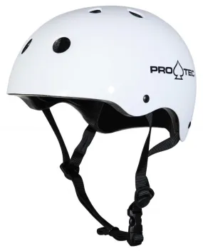 Pro-Tec Classic Cert Helmet - Gloss White