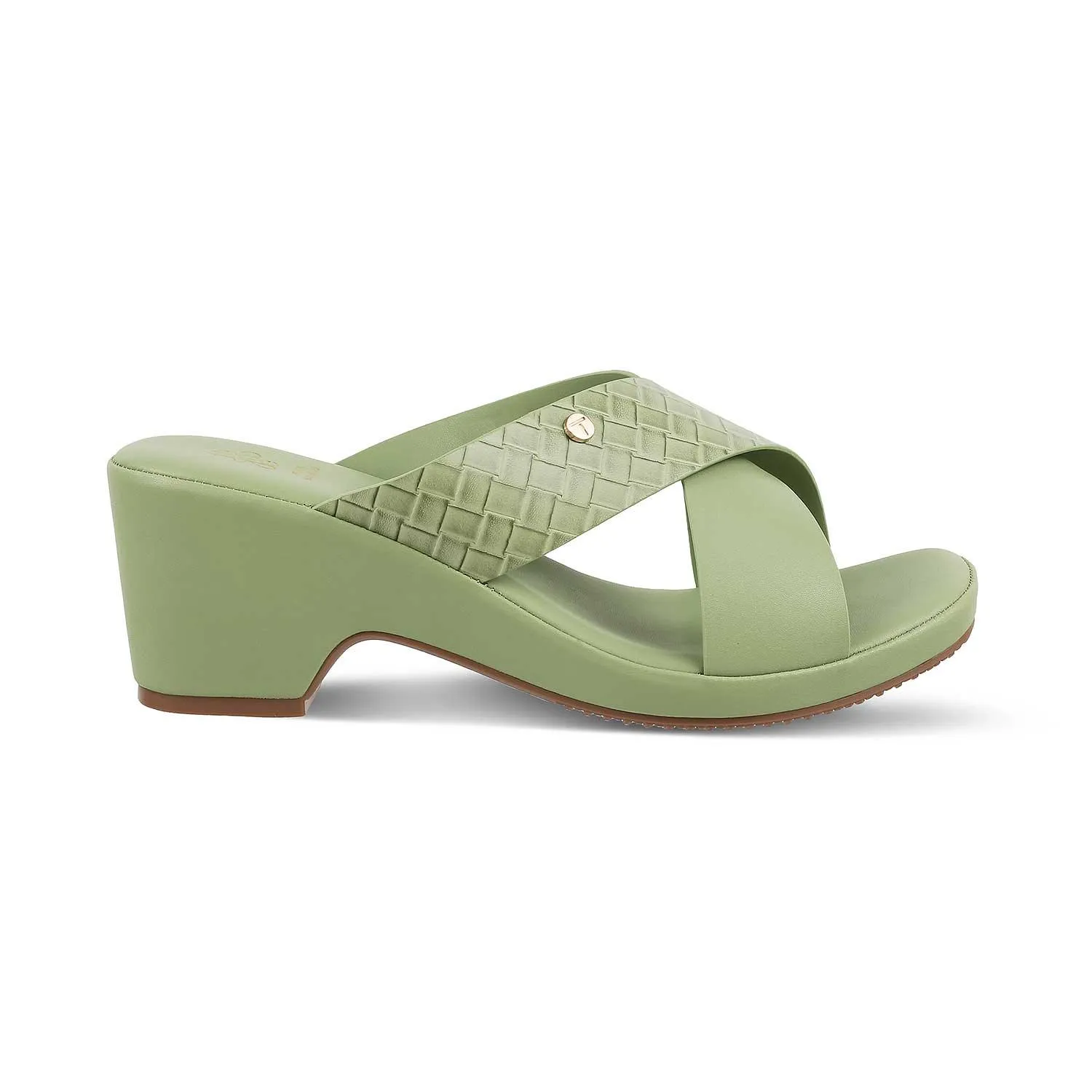 The Coopers Green Women's Dress Block Heel Sandals Tresmode