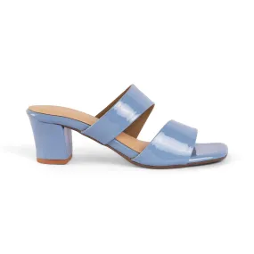 Tresmode Sania Blue Women's Dress Block Heel Sandals